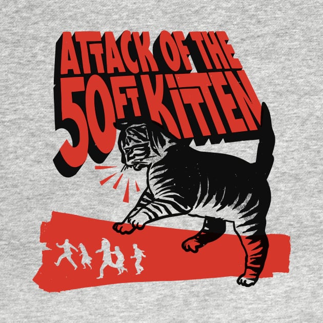 Attack of the 50 Foot Kitten - Parody Sci-Fi Movie by sombreroinc